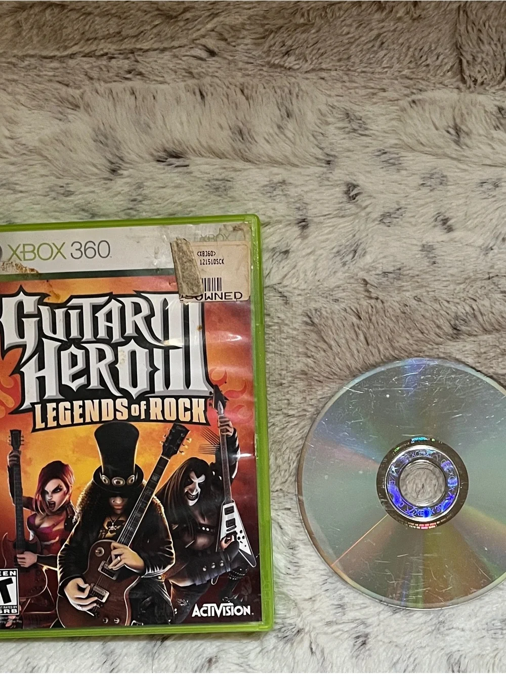 Gibson Xbox 360 Guitar Hero III – Tested Working